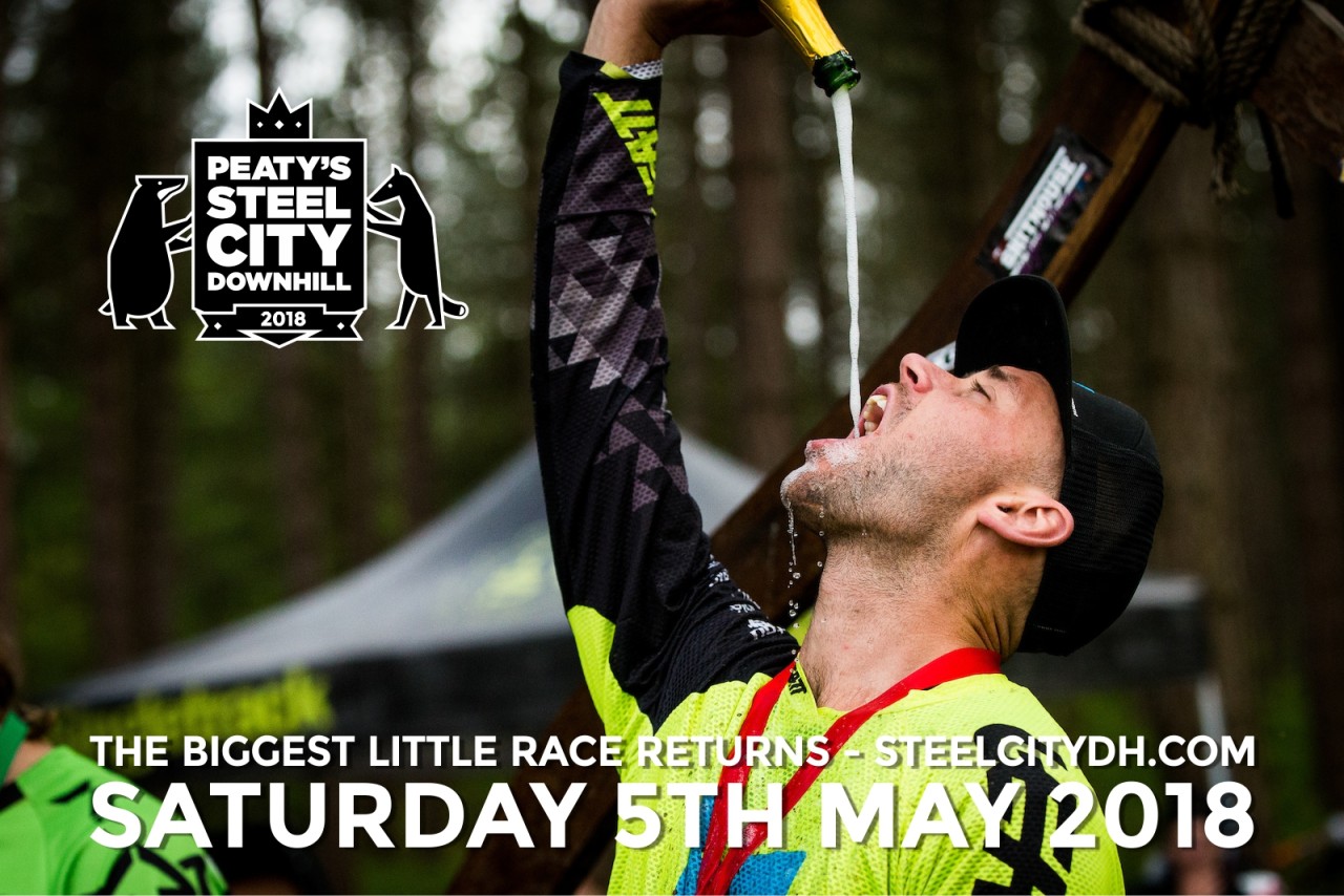 Peatys Steel City DH 2018 - 5th May - Winner Ed Masters